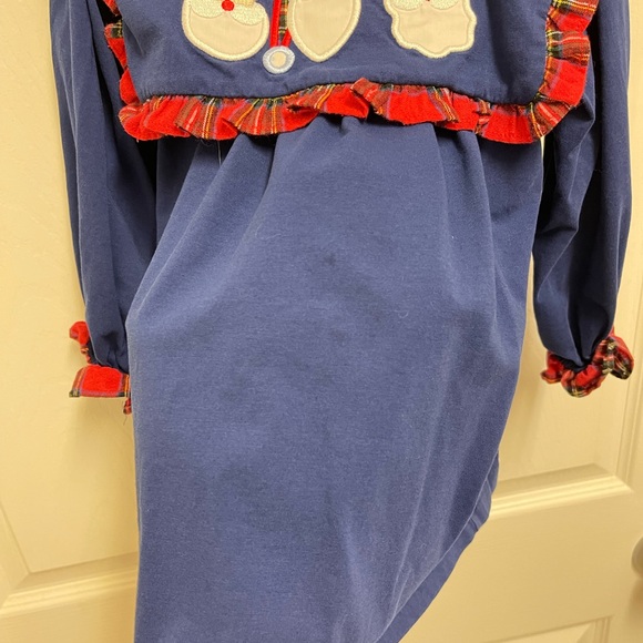 Saving Grace Smocked Santa Blouse - Picture 7 of 10